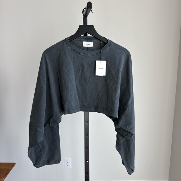 Joah Brown Tops - NWT Joah Brown slouchy crop long sleeve S/M